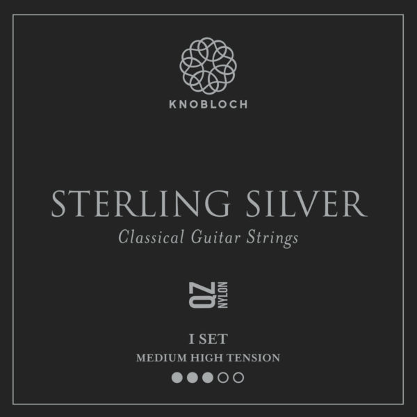 Knobloch "Sterling Silver" QZ Nylon Medium High Tension 400SSQ